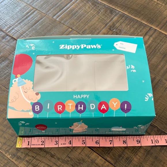 NEW! Zippy Paws Pet Dog Pup Birthday/Celebration Box (Empty) - Picture 6 of 9